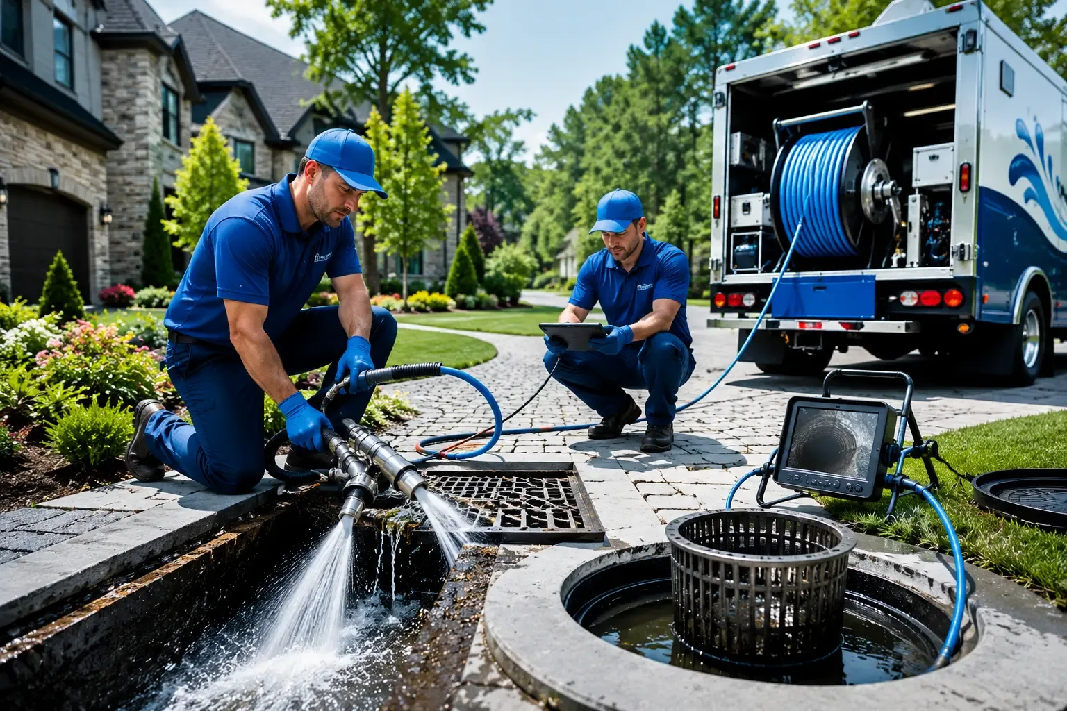 Local outdoor drain cleaning professionals in Lexington, OR